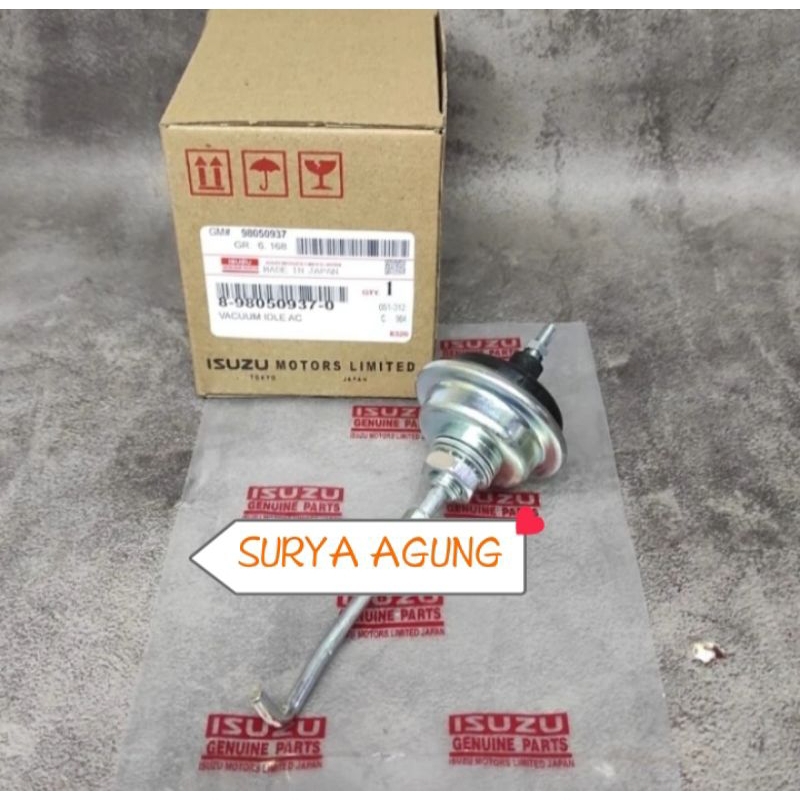 VACUM IDLE UP AC ISUZU PANTHER EURO 2 TURBO 2500CC ASLI IMPORT