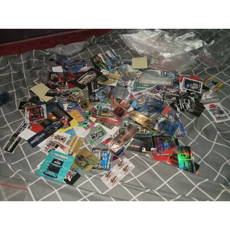 

stiker bus basuri isi 1 pcs