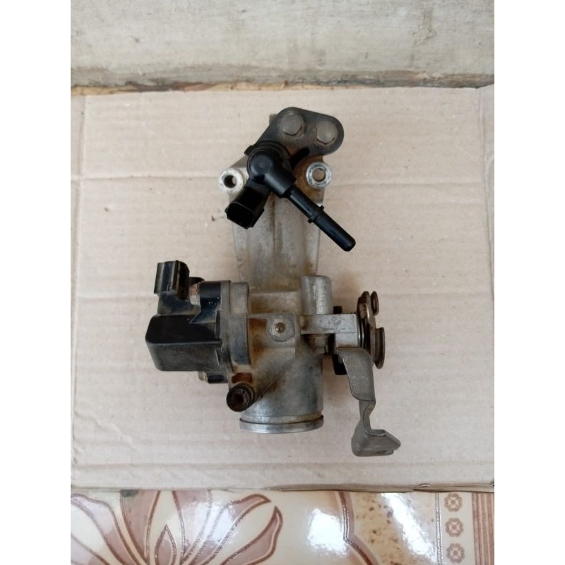 Throttle Body Injektor karburator Vario 125 old KZR Original copotan Trotel Body