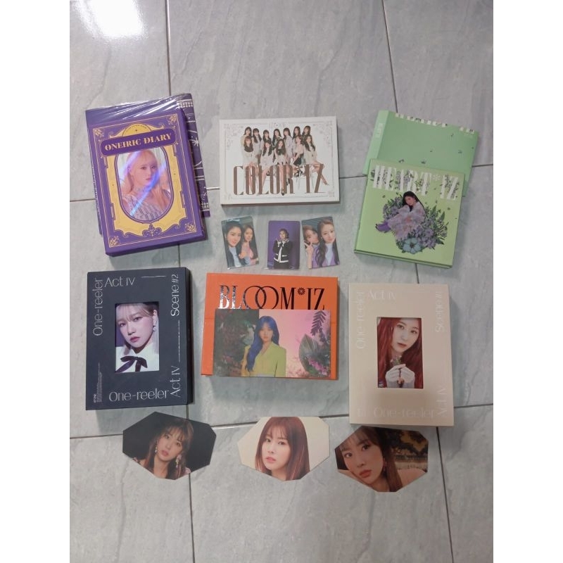 Album only IZONE/IZ*ONE coloriz bloomiz oneiric one reeler