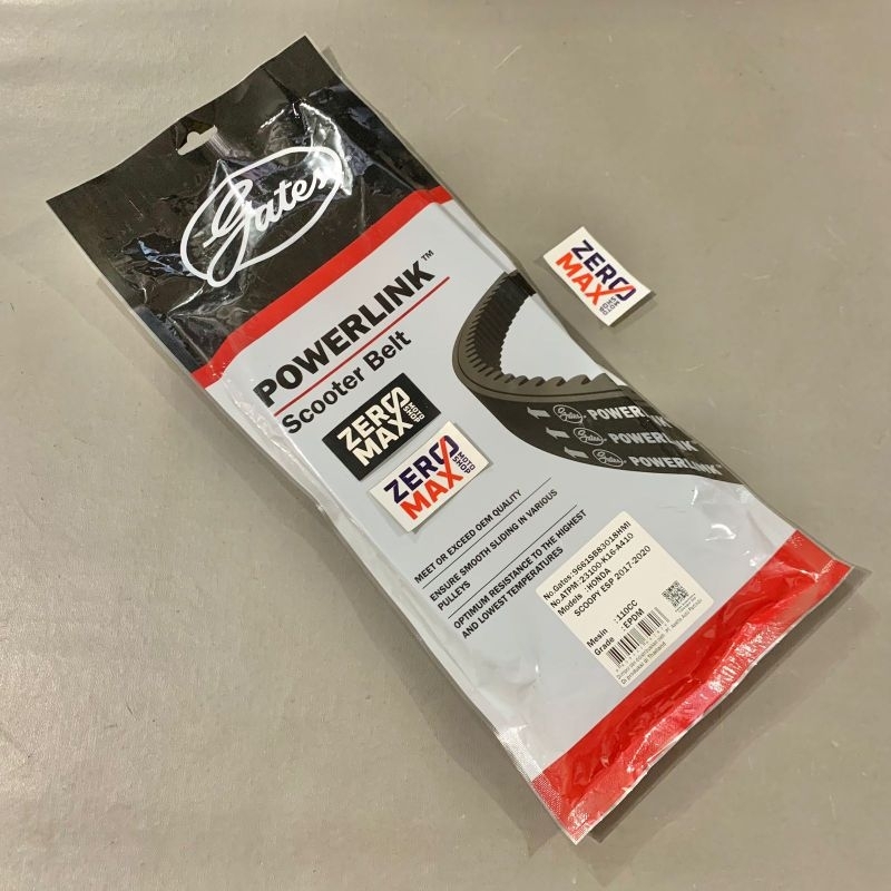 Vanbelt Fanbelt VBelt V Belt CVT Gates Scoopy FI ESP 2017-2020 K16 Original