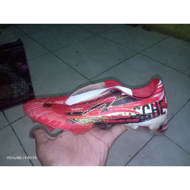 sepatu bola specs accelerator Garuda attack second size 38