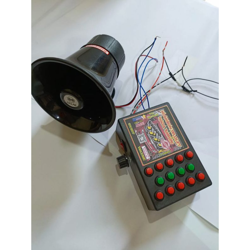 TOLOLET BAZURI 14 TOMBOL bisa 12 bisa 24 volt, tanpa angiin