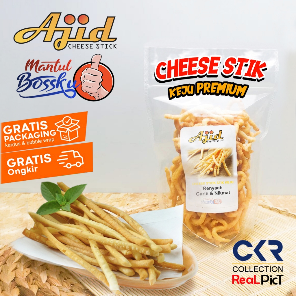 

Cheese Stick CkR Shop Cheese Stick Keju AJID dengan citarasa