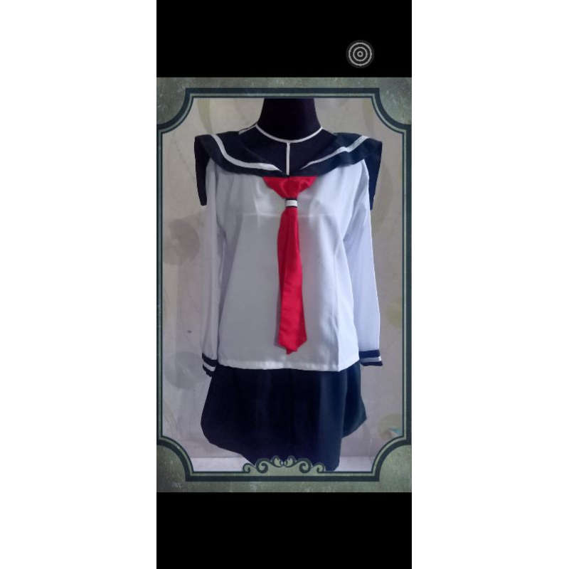 baju cosplay kagome inuyasha