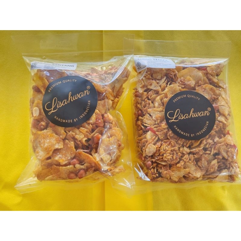 

Kering Tempe / Kering Kentang Lisahwan / Makanan Siap Pakai / Saji Kering Tempe Kentang