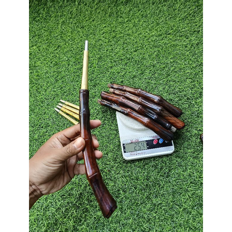 satu set pahul sonokeling cabut pahul selut kuningan dan sok joran