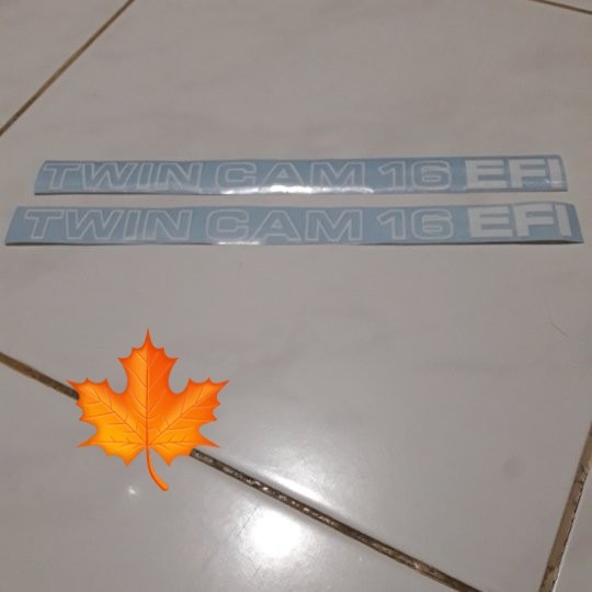 stiker twincam 16 efi