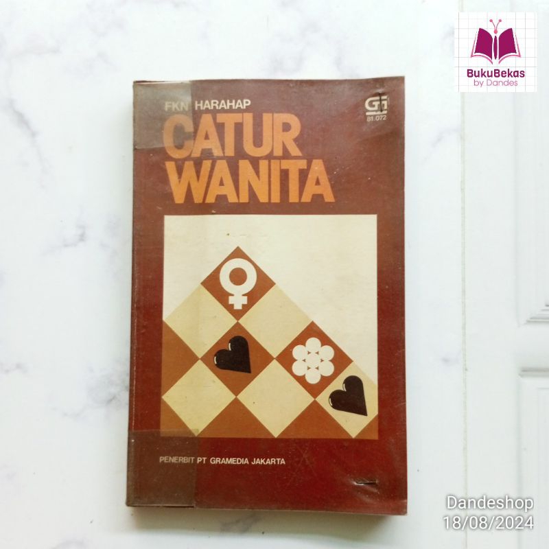 Catur Wanita - Buku oleh FKN Harahap 1981