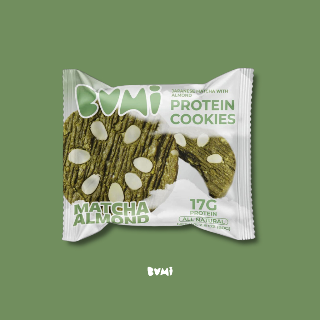 

Love Bumi Matcha Almond High Protein Gluten-Free Cookies