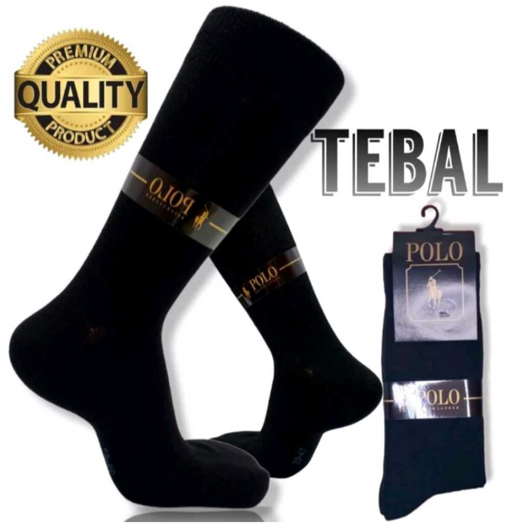 Kaos Kaki Hitam Kantor Dewasa SeBetis Anti Bacterial YSI Computer Bisnis Man