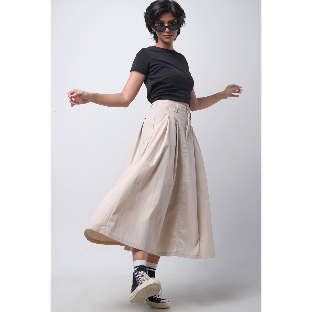 Logo Jeans - Rok Wanita Shava 53044L5CM