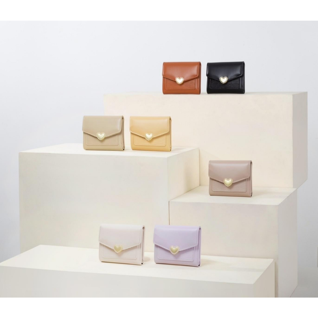 JIMS HONEY LOVELY WALLET Dompet Kecil Lipat Wanita Cewek Fashion Jimshoney Casual Terbaru