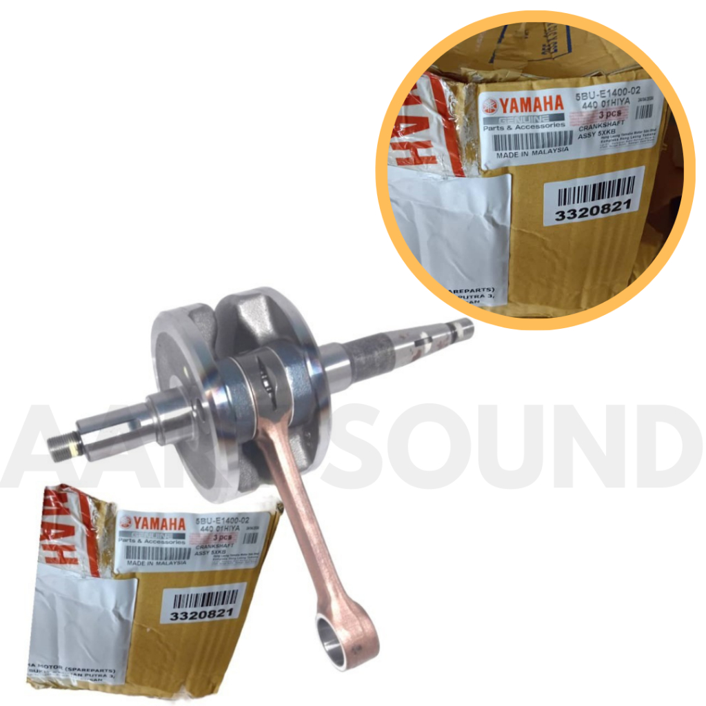 Kruk As Yamaha 125Z Crankshaft 125z 125zr Original Genuine Part Good Quality