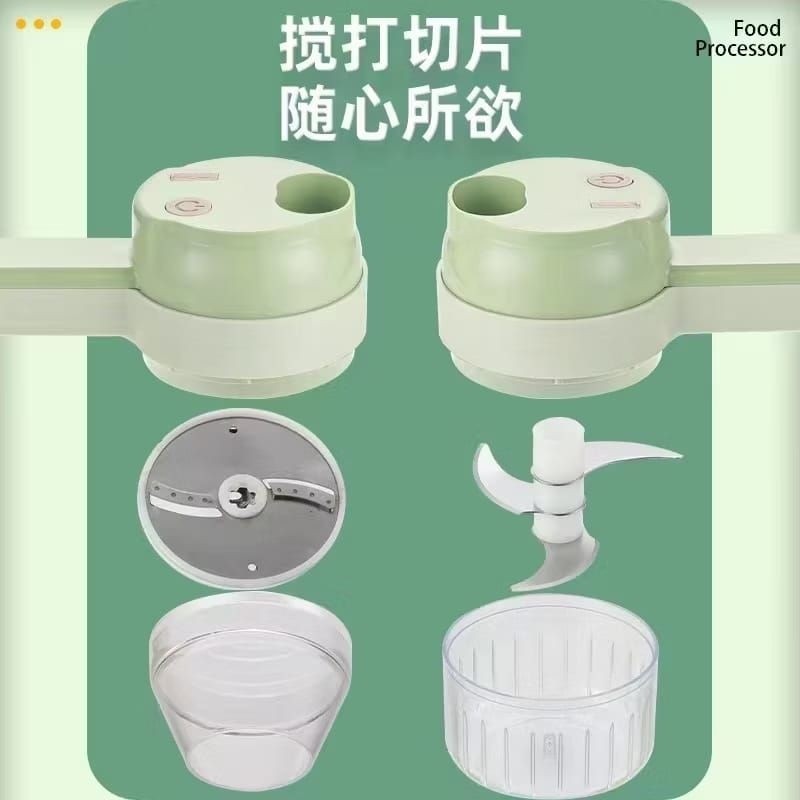 Pemotong Sayur Portable Chopper Elektrik Blender Genggam Blender Sayur S3M