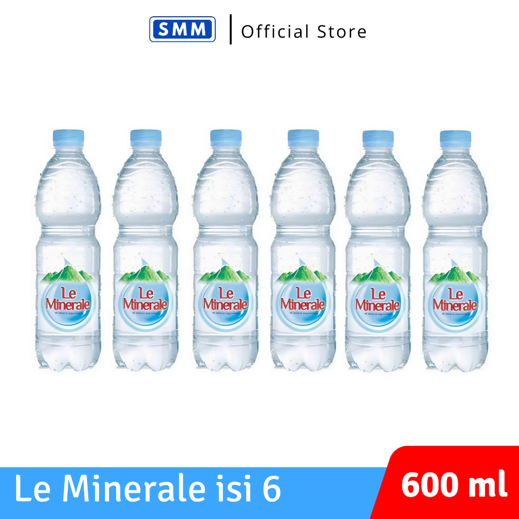 

Le Minerale 600 ml Isi 6 Botol