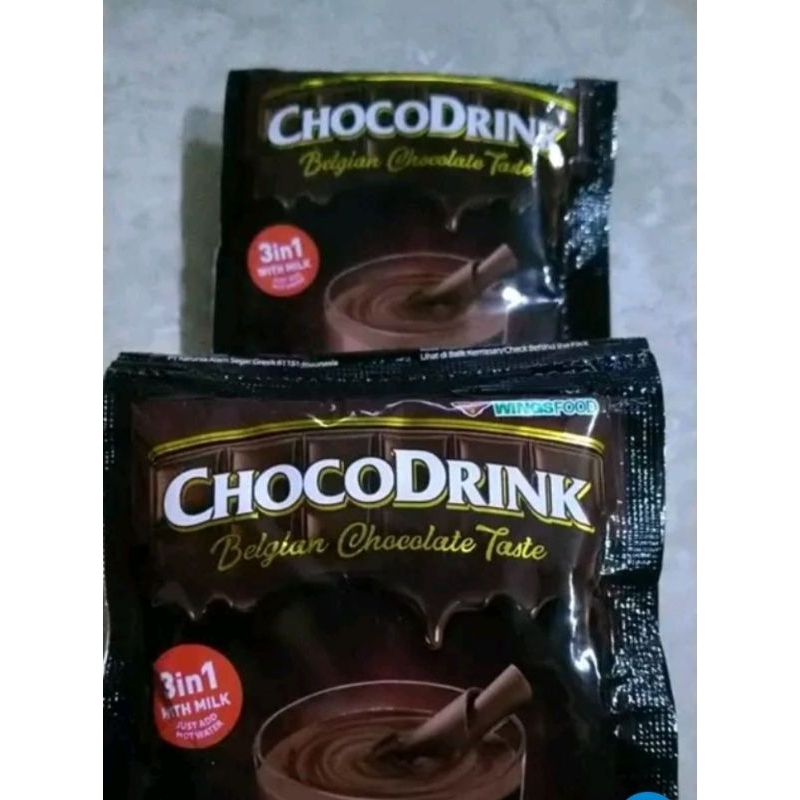 

ChocoDrink Minuman Rasa Cokelat (10 Sachet/Renceng)