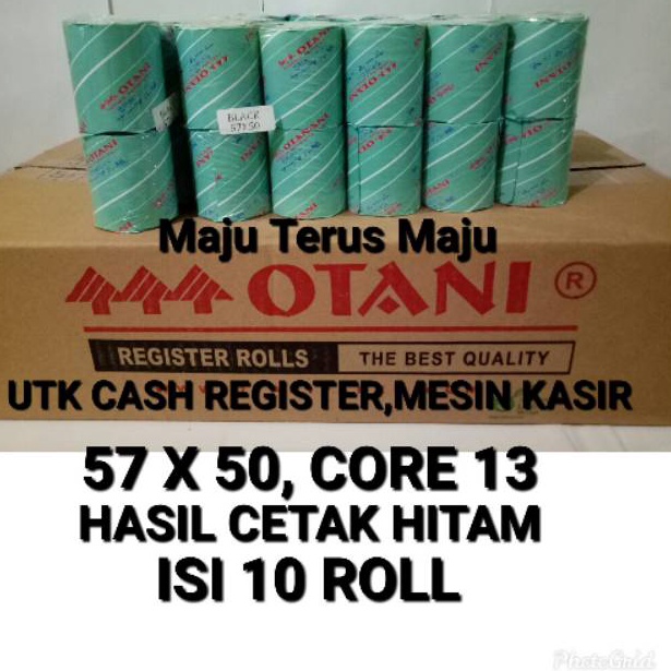 

Kertas Thermal Struk 57x5 Merk Otani Isi 1RollCore 13 BW8YB4134