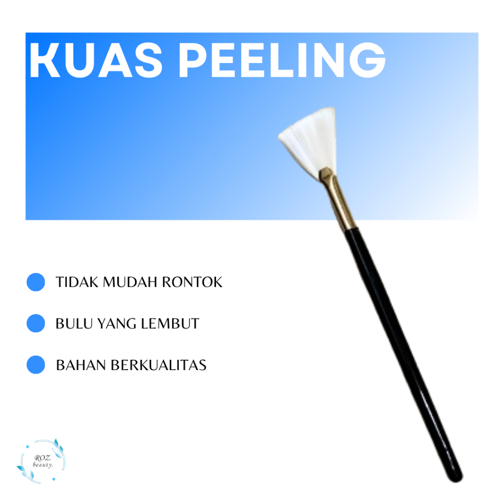 KUAS CHEMICAL PEELING | Roz Beauty - Kuas Peeling Wajah