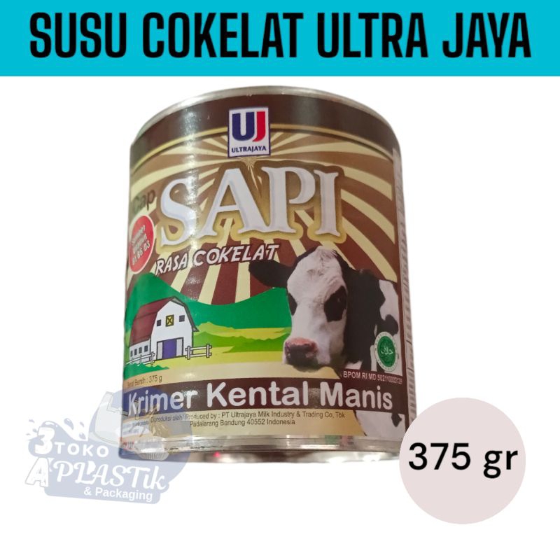 

Susu Kaleng cap SAPI RASA Cokelat /Krimer Kental Manis