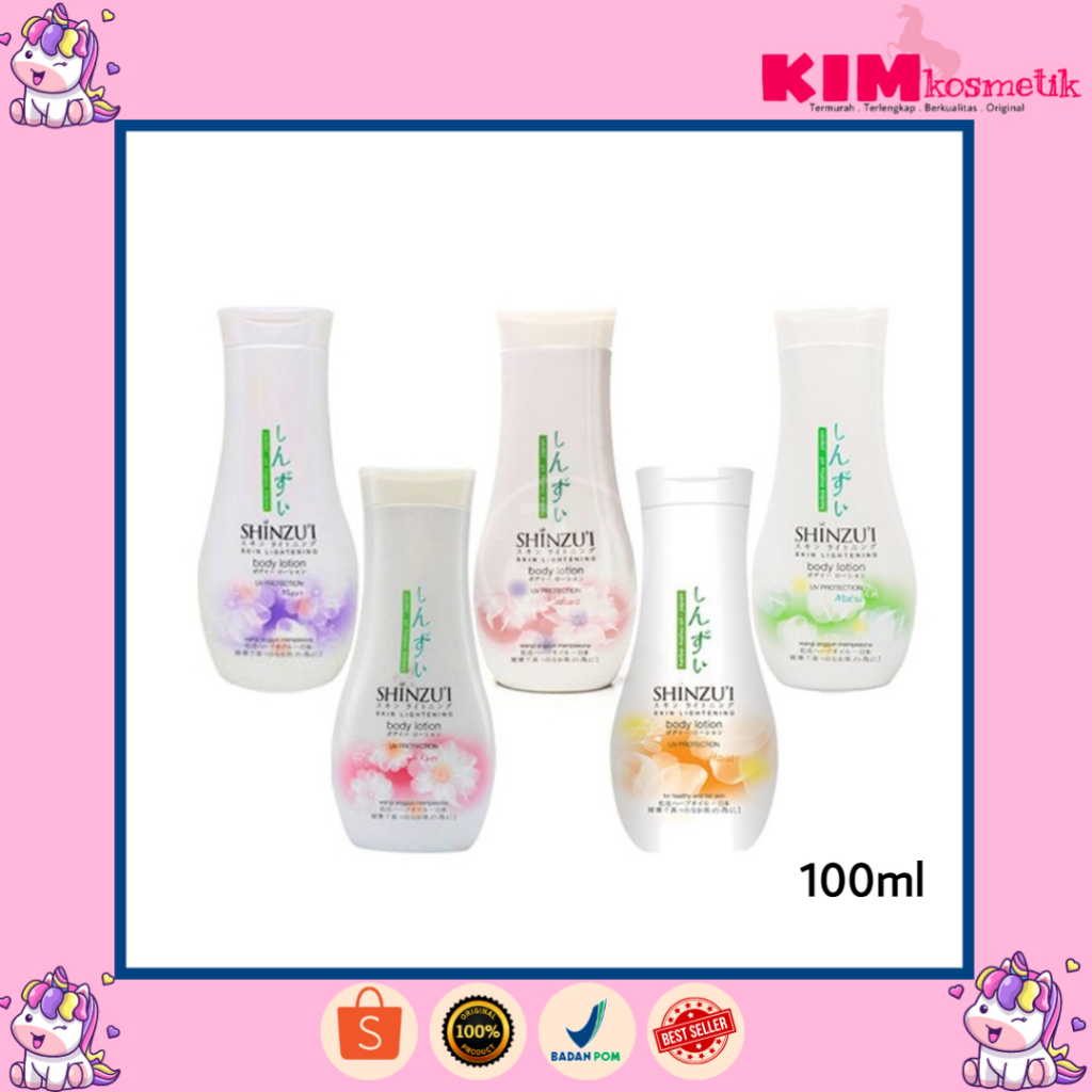Shinzui body lotion 100ml /body lotion shinzui