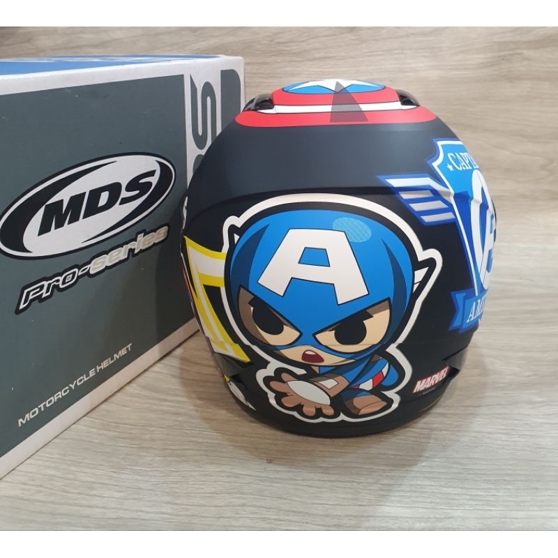 HELM MDS SPORT R3 JUNIOR, CAPTAIN AMERICA#3