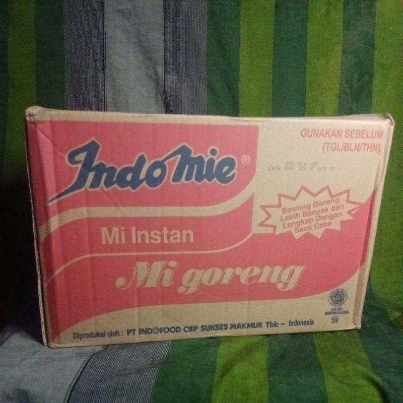 

Indomie goreng 85gr dus-an isi 40 Bks noodles