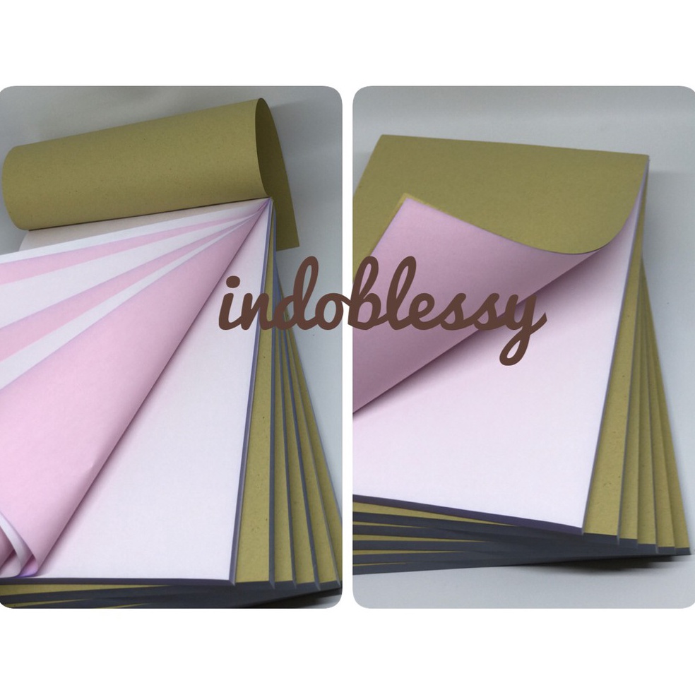 

YFNOI5396 BUKU NCR POLOS 2 Rangkap Atau 2 Ply Putih Merah Ukuran A4