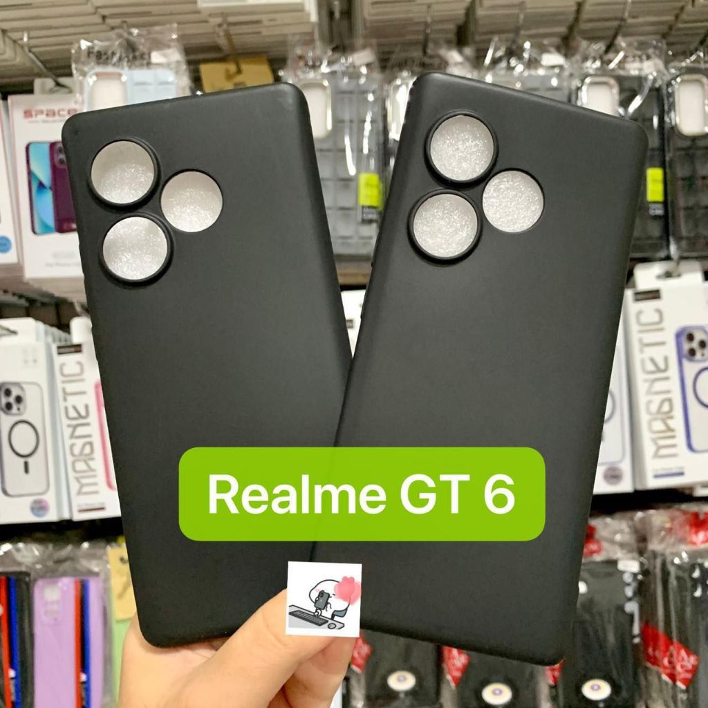 SOFT CASE BLACK PREMIUM CASE / CASE BLACK MATTE TPU FOR REALME GT NEO 3 / GT NEO 3T / GT 2 PRO / GT 