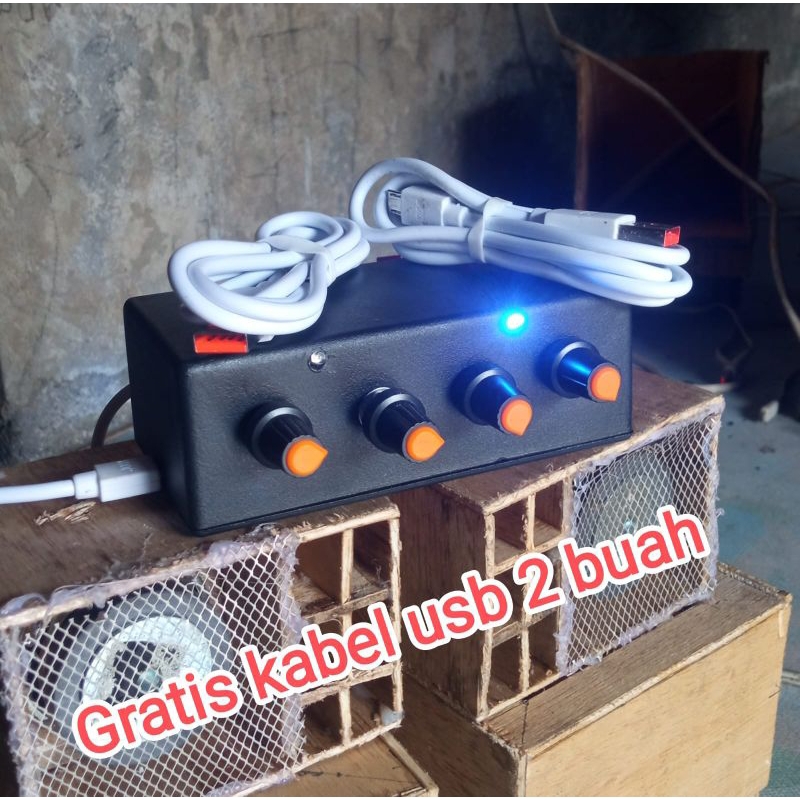 Ampli mini Bluetooth power ampli mini Bluetooth 5 volt 4 chanel 4 potensio