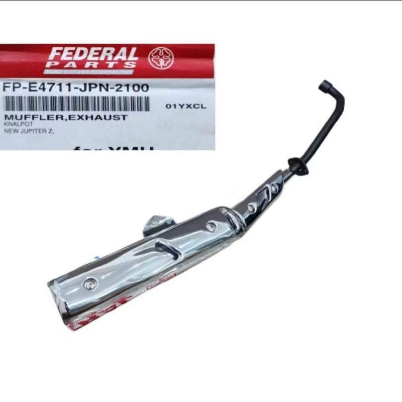 Knalpot Jupiter Z New Burhan ORI Federal