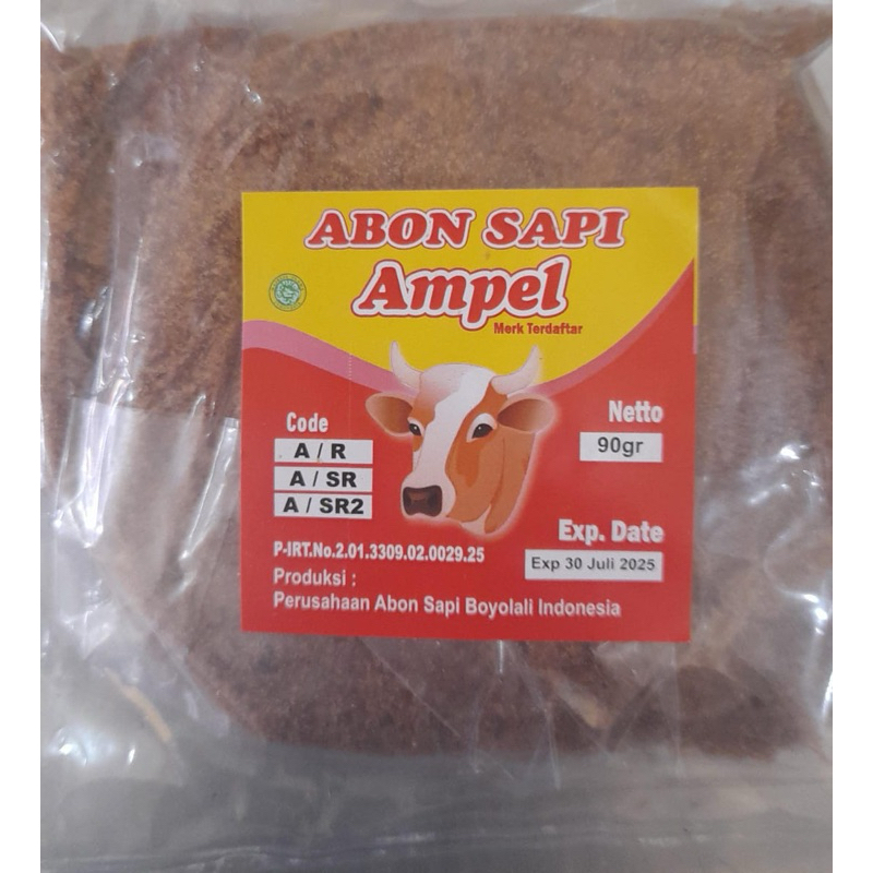 

Abon Sapi Ampel 90 gram