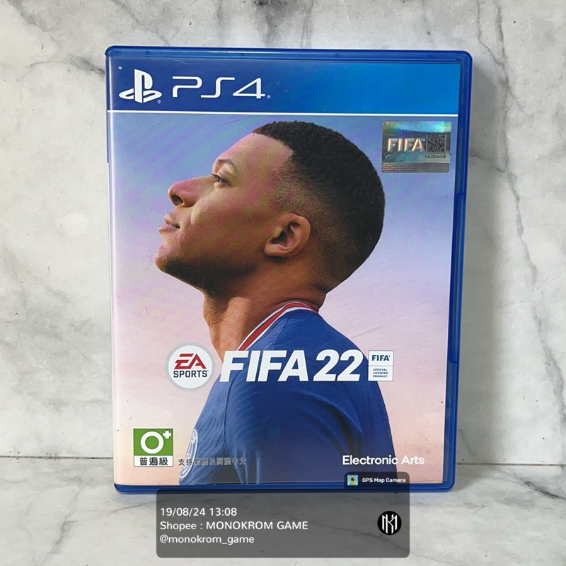 BD KASET PS4 CD GAME FIFA 22 PLAYSTATION 4 SECOND BEKAS
