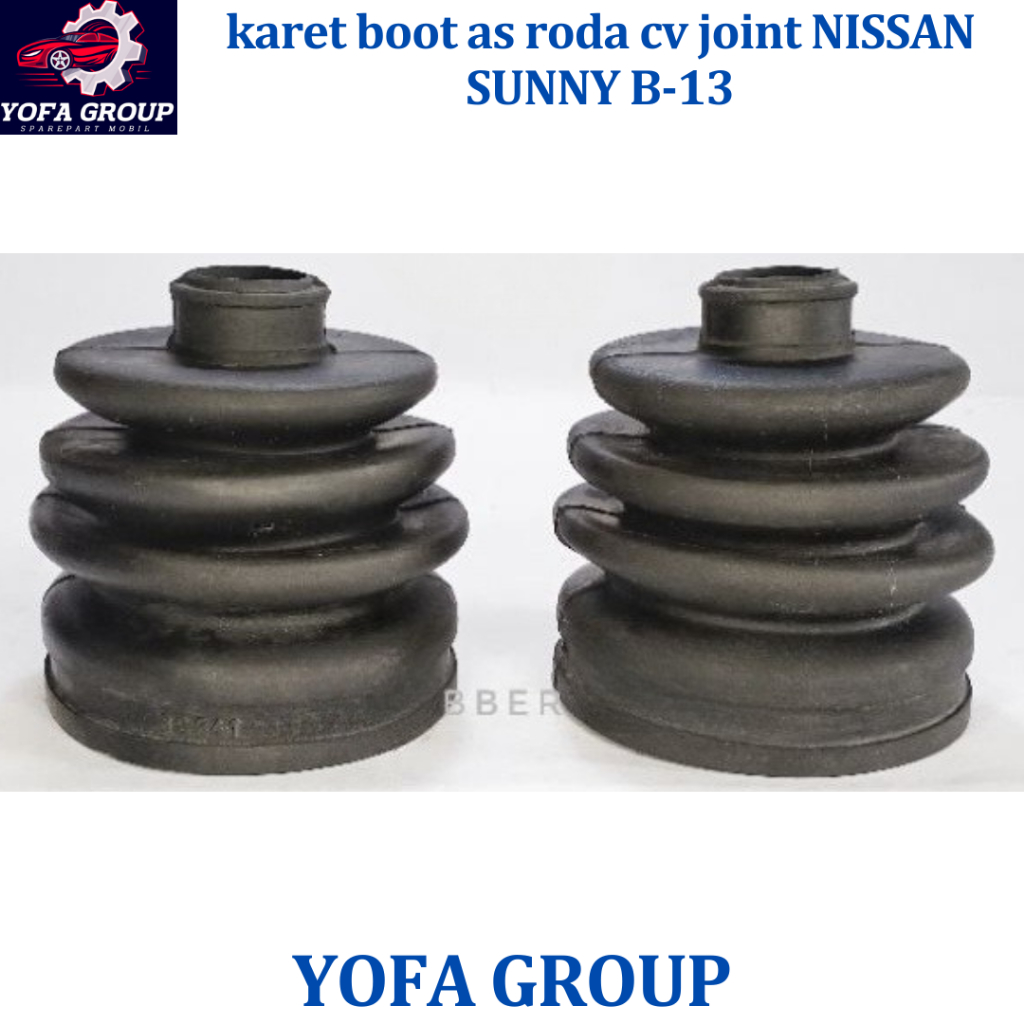 karet boot as roda cv joint NISSAN SUNNY B-13 mobil