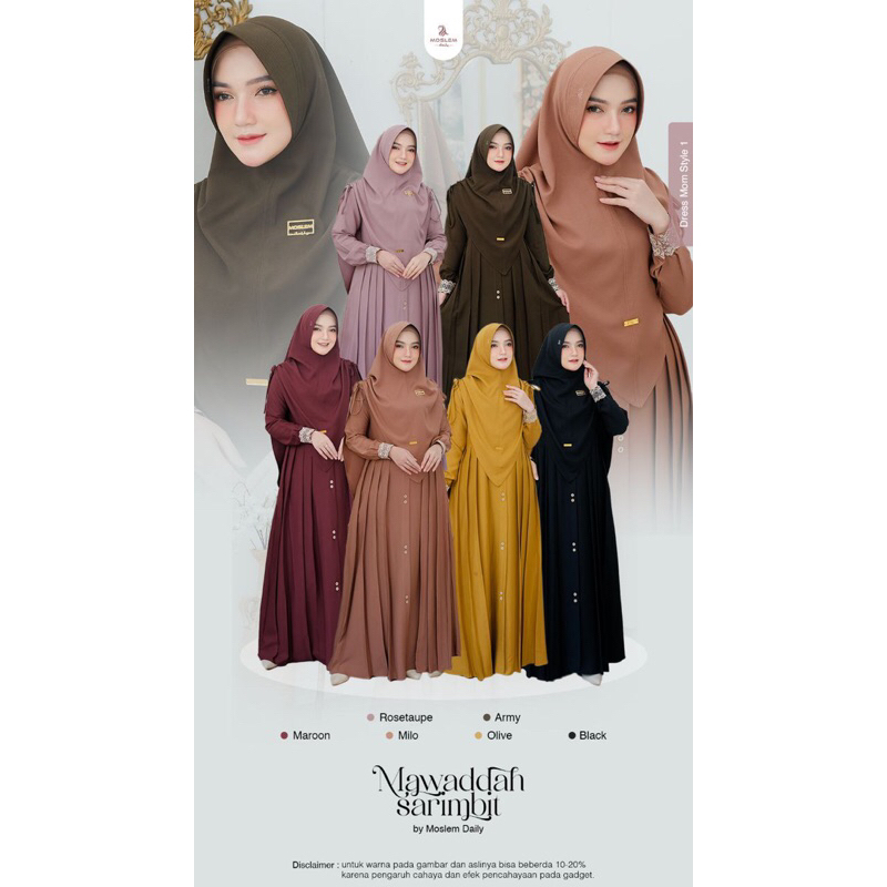 mawaddah dress moslem daily