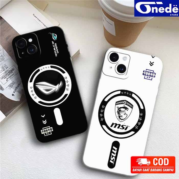 Softcase Terbaru VIVO Y18 2024/Y03 Y12S Y12/Y15/Y17 Y30/Y50/Y30I 2024 Motif LOGO ROG HP GAMING - Cas