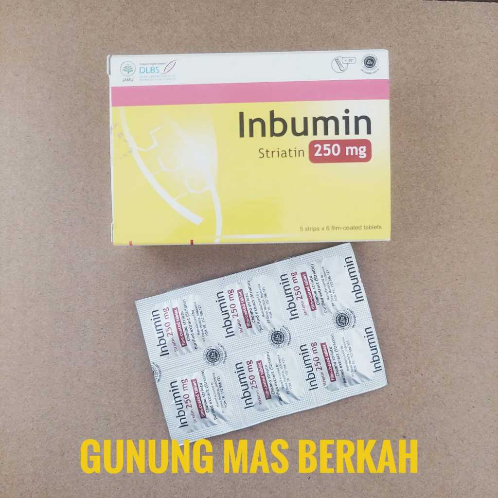 INBUMIN 250MG Inbumin 250 mg tablet - Membantu memelihara kesehatan tubuh