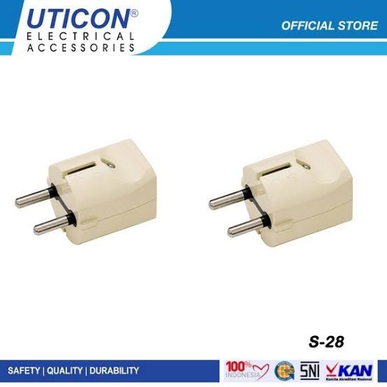 steker arde s28 uticon colokan listrik cok listrik