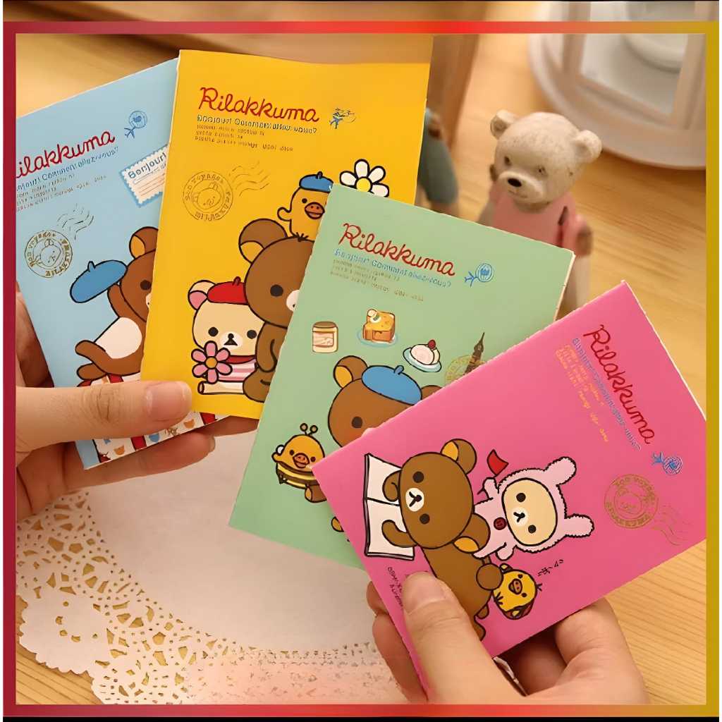 

KIDDAILY Buku Tulis Mini Notebook / Buku Tulis Memo Kecil Karton / Buku Catatan Cartoon Mini Book Lucu Anak Sekolah Import