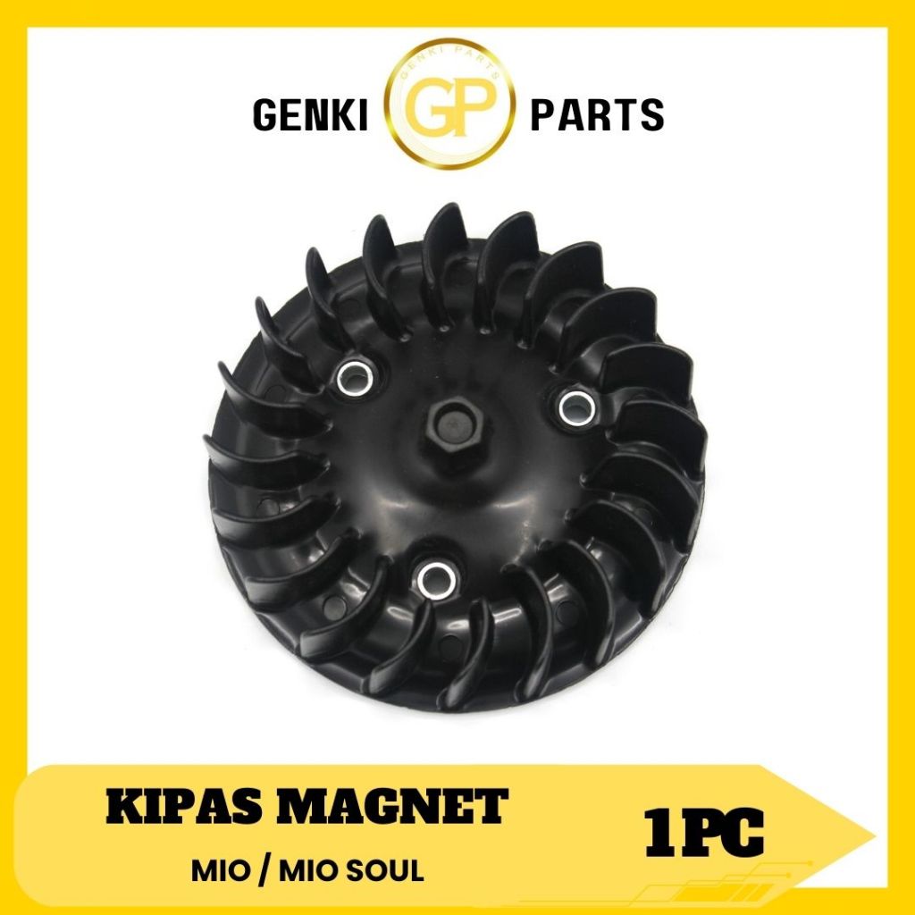 GENKI-PARTS/KIPAS-MAGNET/FAN/PENDINGIN/MAGNIT/MAHNIT/MESIN/MOTOR/YAMAHA/MIO/MIO-SOUL/FINO/GRADE-ORI