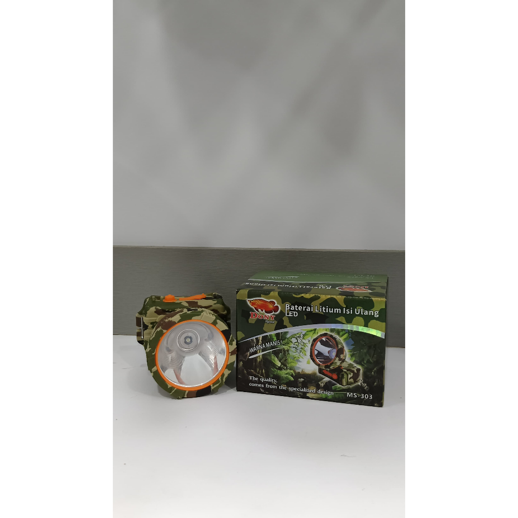 Senter kepala DONY cas MS-303 Kuning