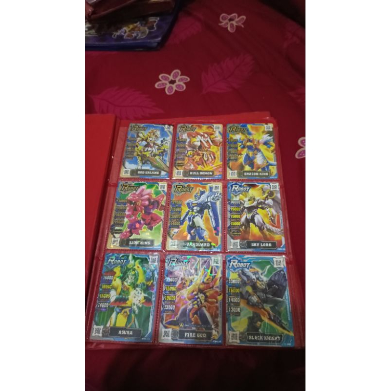 Kartu hero of robots (MASIH BISA DI SCAN MESIN)