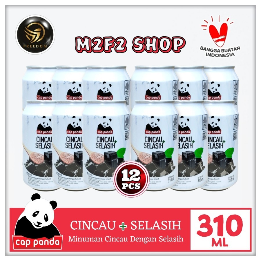 

Cap Panda Minuman Cincau Selasih Kaleng - 310 ml (Kemasan 12 Pcs)