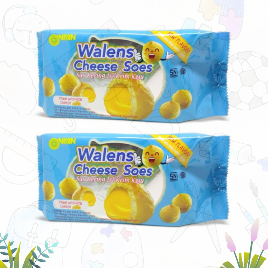 

Nissin Walens Cheese Soes 100Gr (PCS)