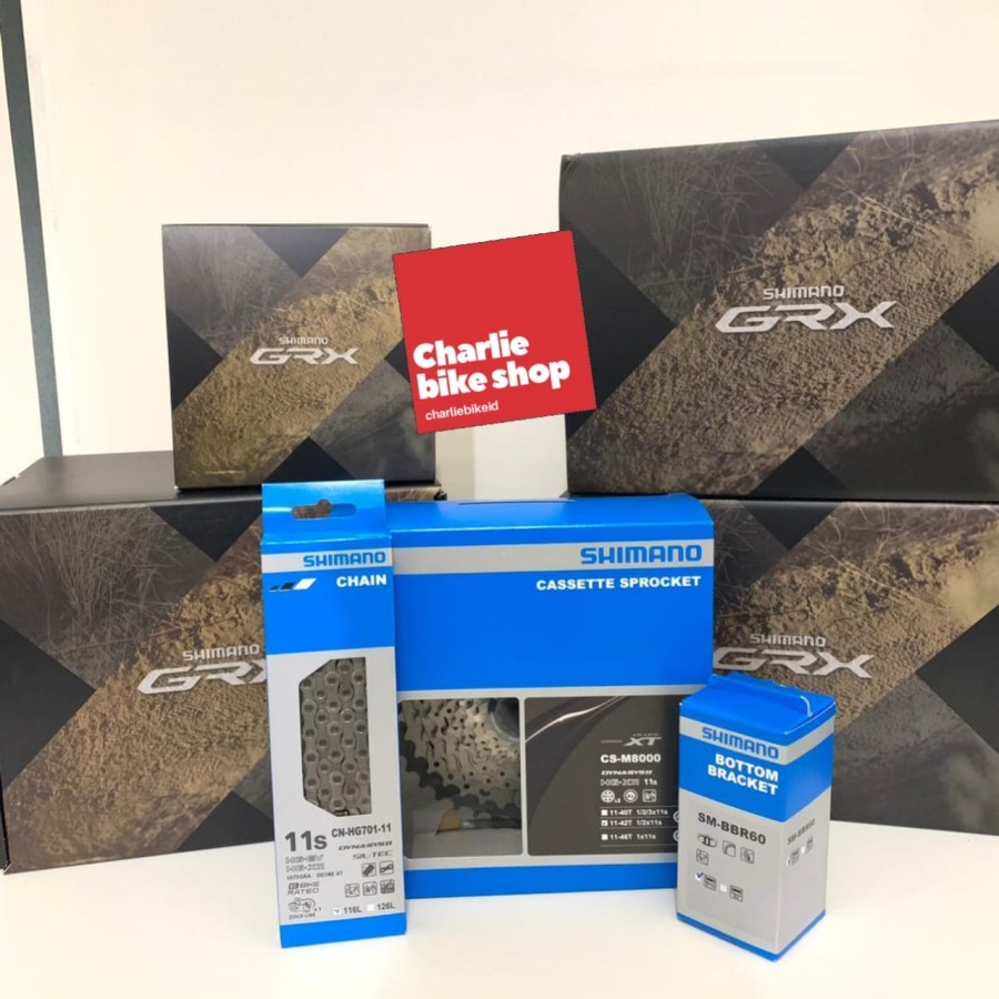 Groupset Shimano GRX RX810 Single 1x11 speed - Groupset Gravel