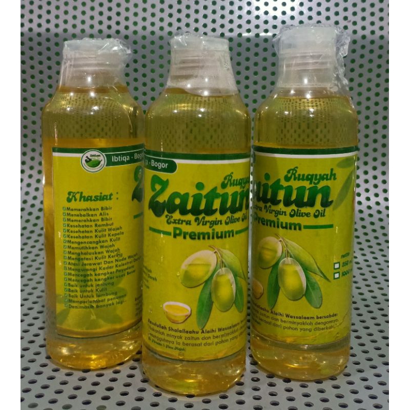 

MINYAK ZAITUN IBTIQO 250ML PREMIUM / ZAITUN EXTRA VIRGIN OLIVE OIL ORIGINAL IBTIQO