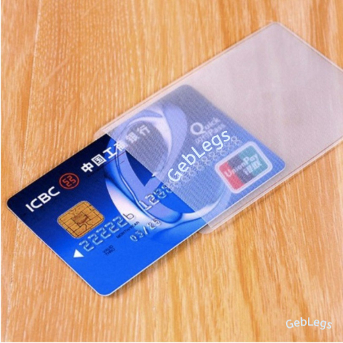 

Cover Plastic Credit Card Plastik Softcase Soft Case Pelindung Debu Kotoran Kartu SIM Identitas Anti Gores