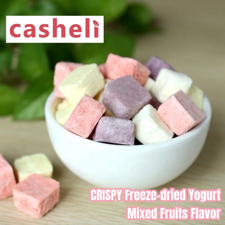 

MURAHV casheli Crispy Yogurt Freezedried Fruits flavor Mix Snacks Berkualitas