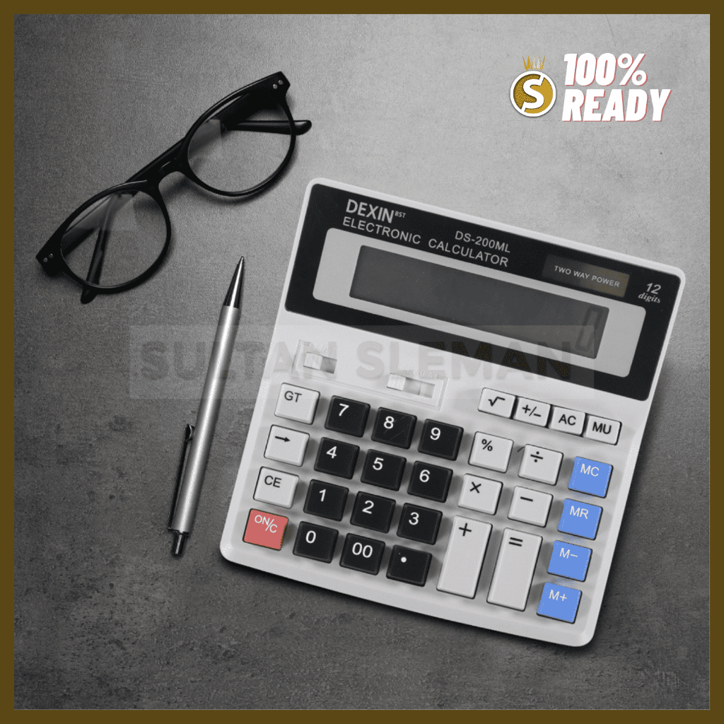 

Kalkulator 12 Digit / Kalkulator Surya / Kalkulator Warna Bergaya 12-Bit / Kalkulator