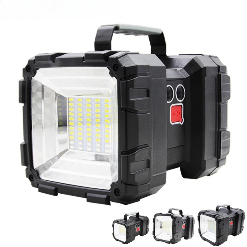 Senter Camping Lampu LED Dual Head Rechargeable 3600mAh 50000 Lumens
